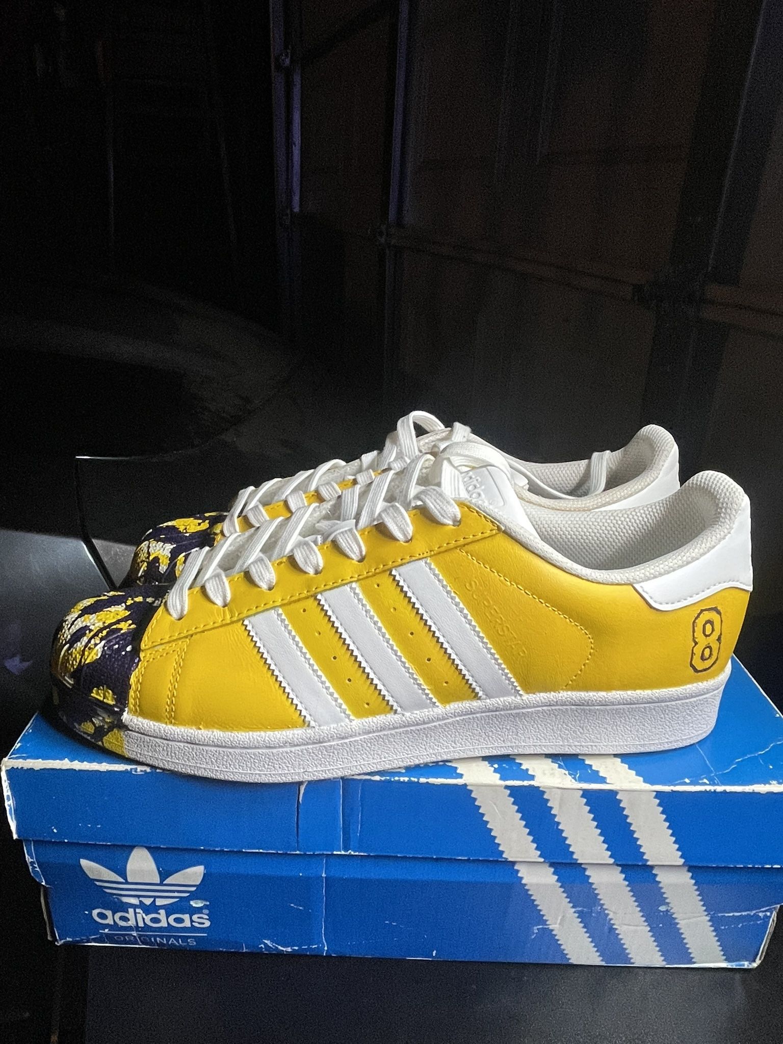 Custom Kobe Bryant Adidas Superstars DS