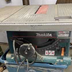Makita 10” Table saw, Model #2703