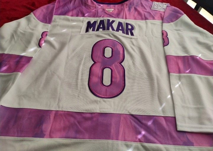 Cale Makar Colorado Avalanche Hockey Fights Cancer 