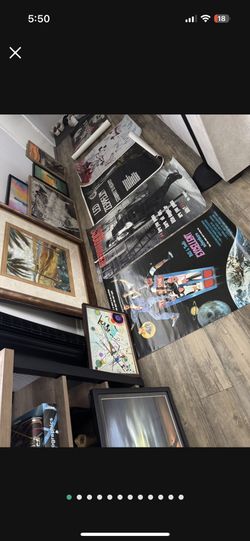 🎨 Framed Wall Art + Vintage Posters Bundle – $40 for Everything! 🖼️