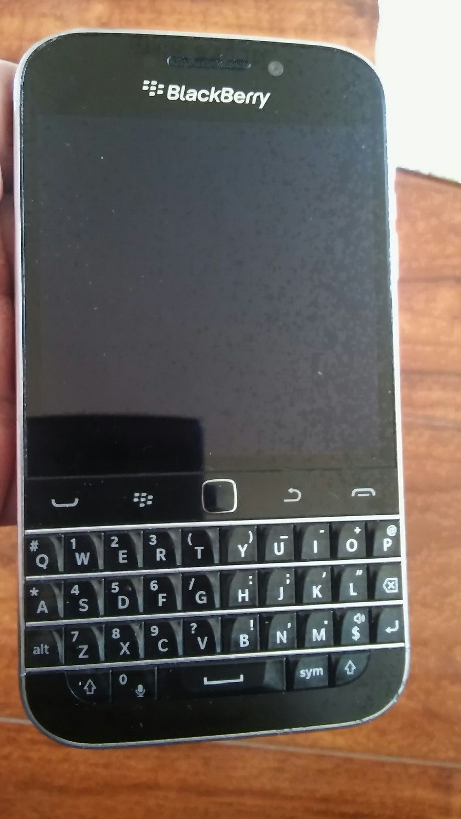 Blackberry classic unlocked for T-Mobile AT&T some visible scratches and scuffs Refurbished