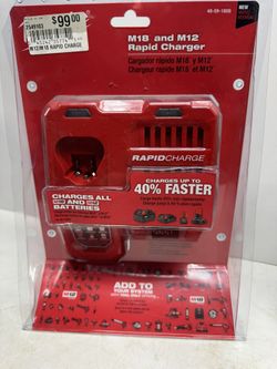 New Milwaukee M12And M18 Rapid Charger. You Must Pickup