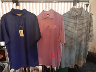 Golf Shirts Size M $ 20 EACH