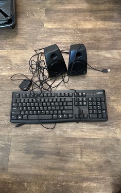 Logitech Keyboard, Mouse & Speakers