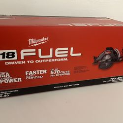 NEW Milwaukee M18 Fuel 18v Lithium-Ion Brushless Cordless 7-1/4 In Circular Saw (Tool Only)