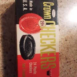 Vintage Crown Checkers Never Used