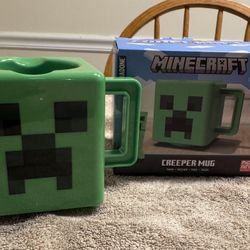 HTF Minecraft Creeper Mug IOB