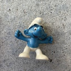 Small used Smurf figurine