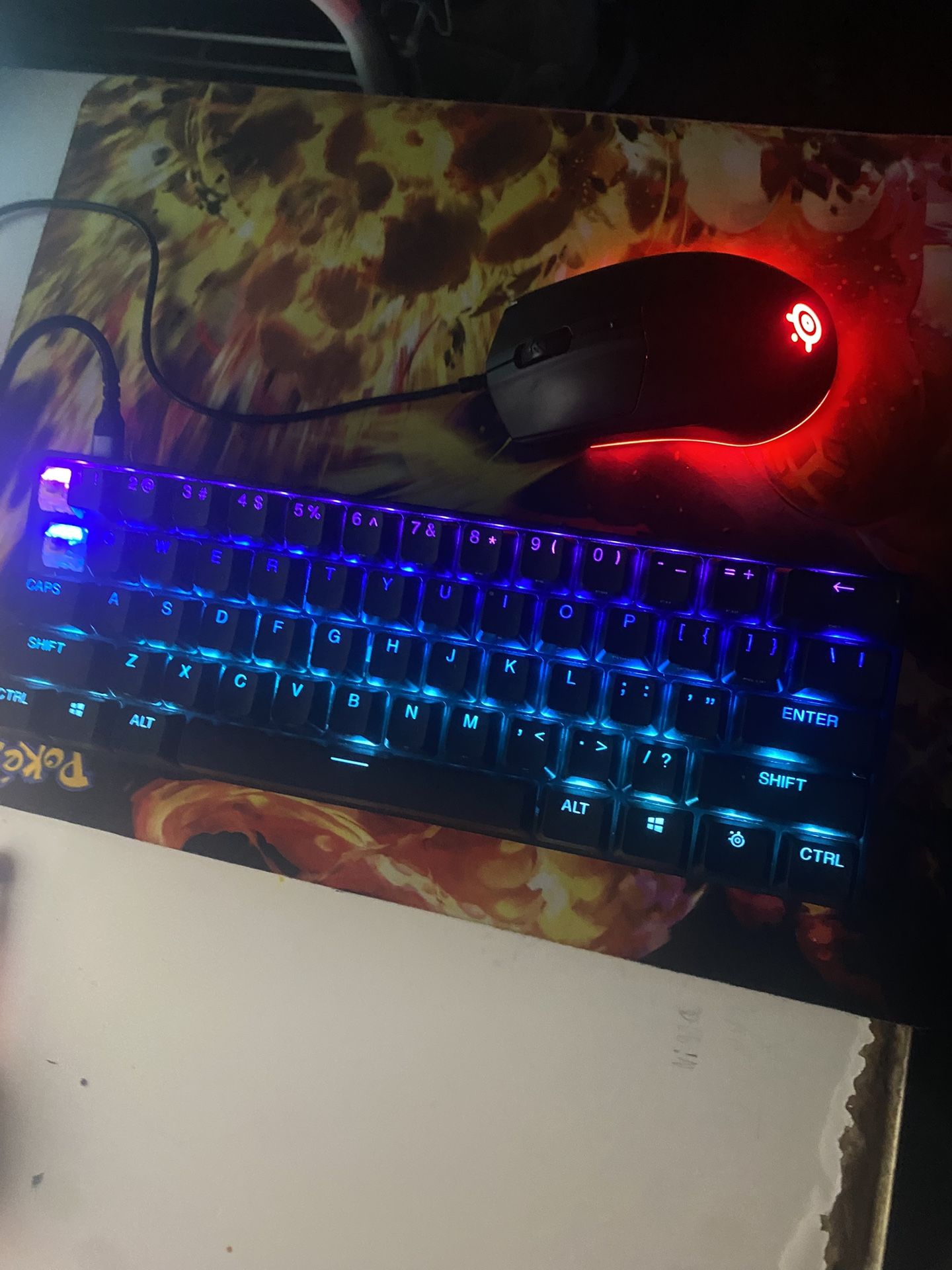 Apex 9 Mini And Steelseries Rival 3 Mouse