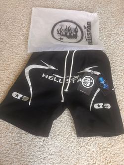 Hellstar shorts  size medium black