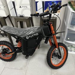 Tuttio Soleil 01 Electric Dirt Bike 37mph! Finance For $150 Down Payment!!