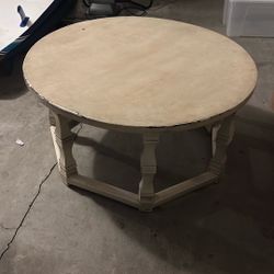 Cute wooden living room table