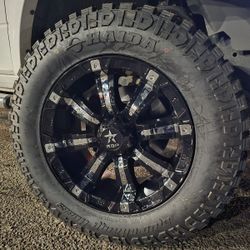 20x10 Rims And Tires 35/1250/20 MT