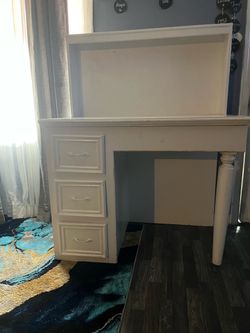 Wood desk