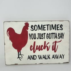 Chicken Rooster Wall Decor