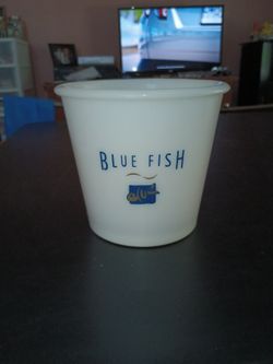 Blue Fish Ice Bucket
