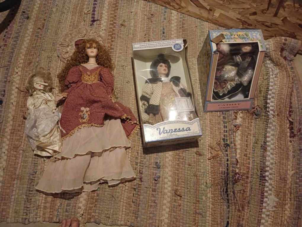 Antique Porcelain Dolls