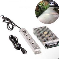 5 Head Ultrasonic Mist Maker 120w 110v Waterproof Transformer Fogger Humidifier