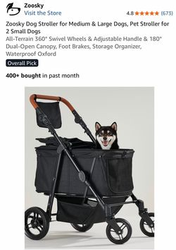 Dog Stroller for Medium & Large Dogs