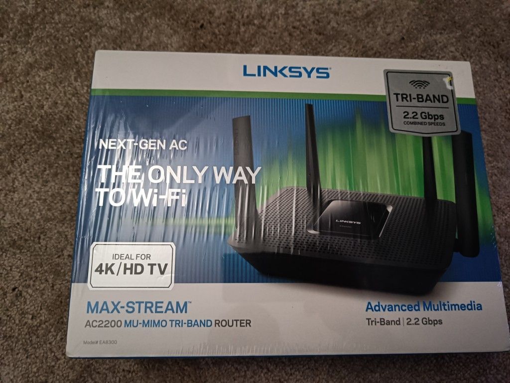 Linksys Tri Band Wireless Router