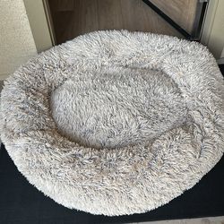 donut dog bed large