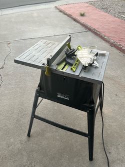 For PARTS ONLY Ryobi Table Saw