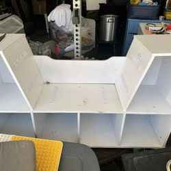 Reading Nook With Shelves 