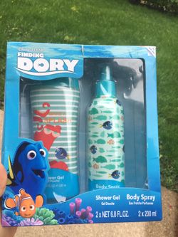 Shower gel and body spray