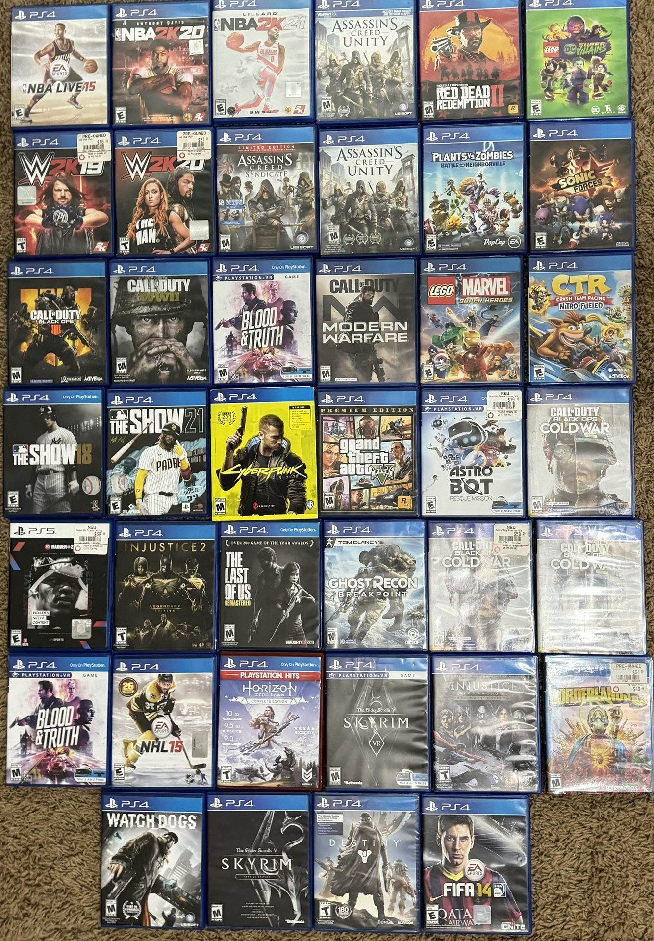 Ps4 Video Games