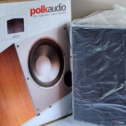 Polk Audio PSW10 10" Powered Subwoofer - Power Port Technology, Up to 100 Watts,