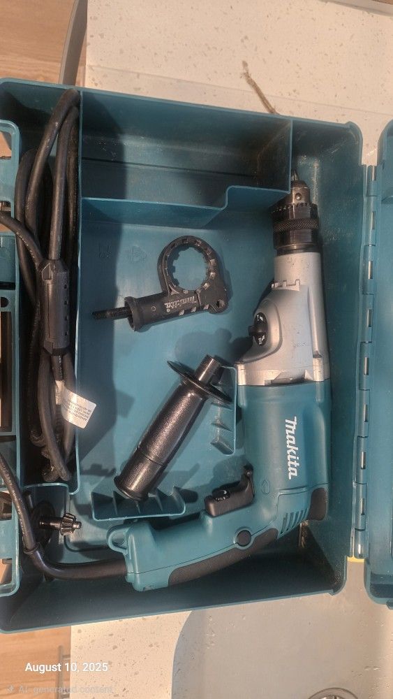 Makita HP2050-R 6.6 Amp 3/4 in. Hammer Drill with Case