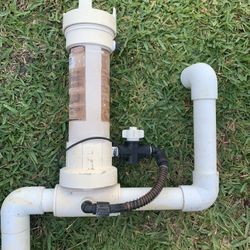 Pentair model 320 automatic chlorine in-line feeder