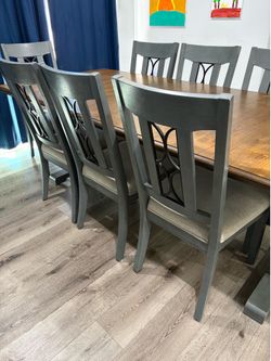 Wooden Dining Room Set