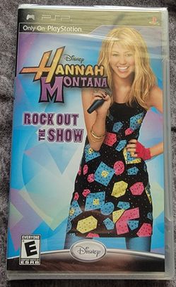 Psp Hannah Montana Rock Out The Show. Sealed