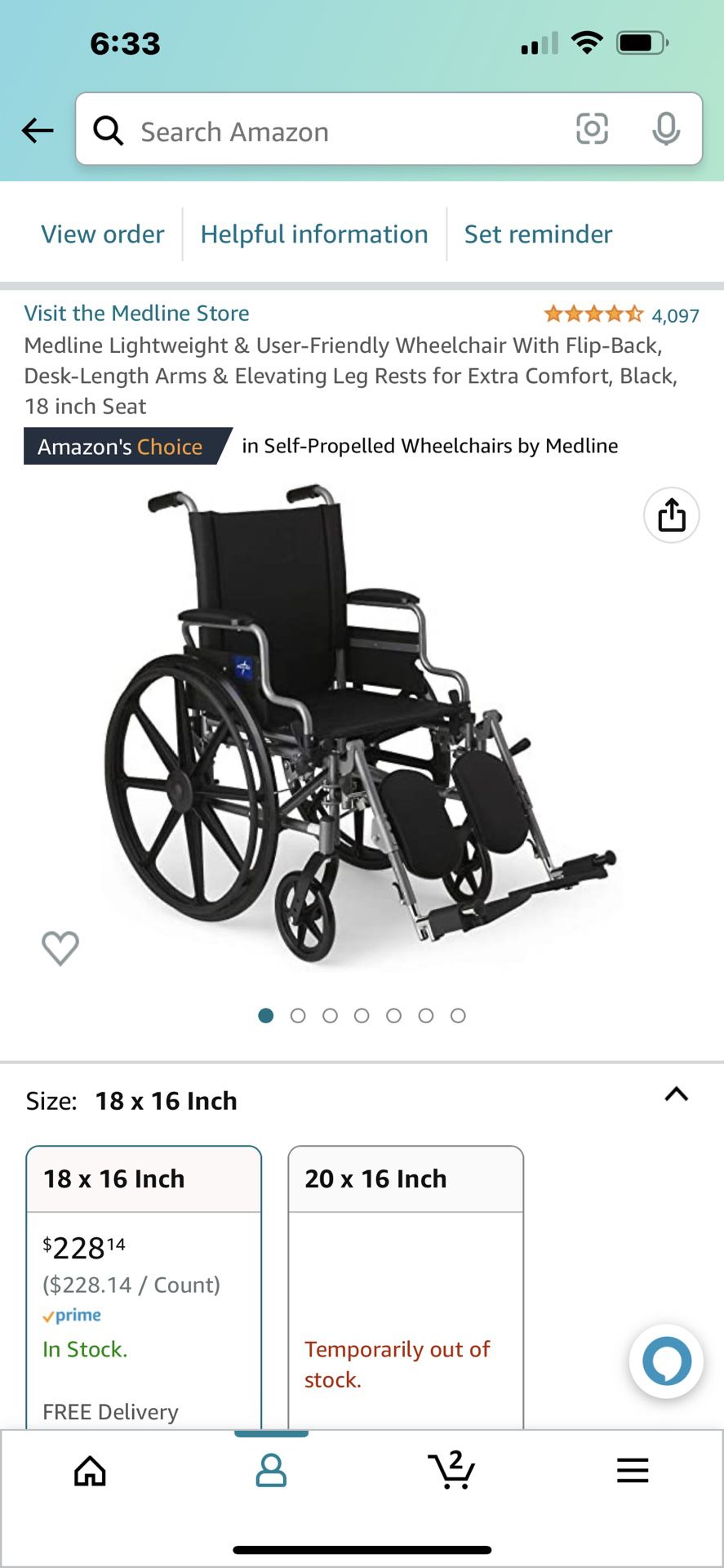 Wheelchair Midline 