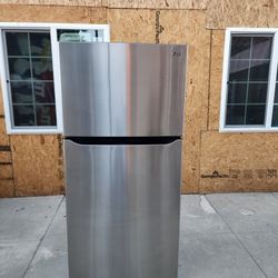 🔴3MONTHS WARRANTY 30X33X66 LG REFRIGERATOR 20CUFT SILVER 