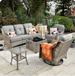 Patio furniture set outdoor new in the box