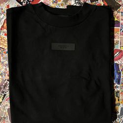 Fear Of God Essentials ‘22 Black T Shirt