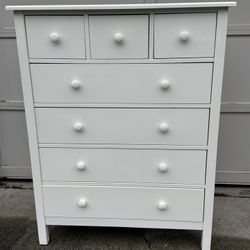Pottery Barn White Dresser 