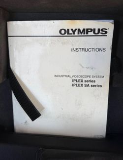 Olympus IPLEX SA Industrial Videoscope Inspection System IV7435A