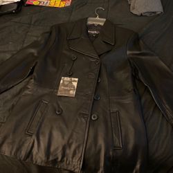 Women’s Kenneth Cole Leather Jacket