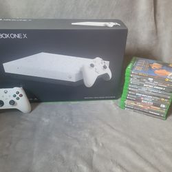 Xbox One X Hyperspace Edition 1TB Bundle CIB