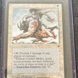1994 MTG Magic the Gathering Fallen Empires Combat Medic