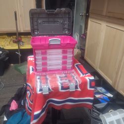 Storage Container With 4 Drawers