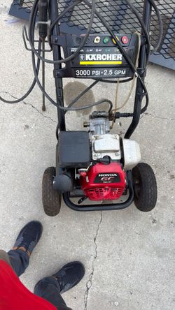 Honda 3000 psi power washer