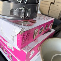 Huge Professional Bakery Lot - Fat Daddio’s, Winco, Springform Pans & More