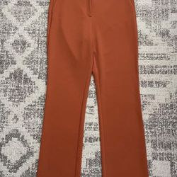 Aritzia Babaton Atelier Tall pants in Coral Size 10
