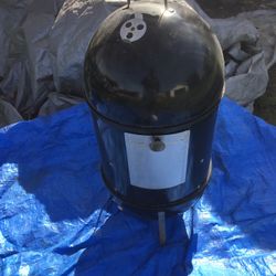 Weber Smokey Charcoal Grille Mountain Smoker BBQ 18” Kettle Cooker 