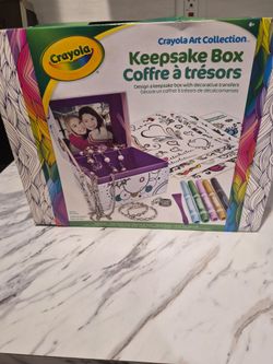 New Crayola coloring  jewelry box