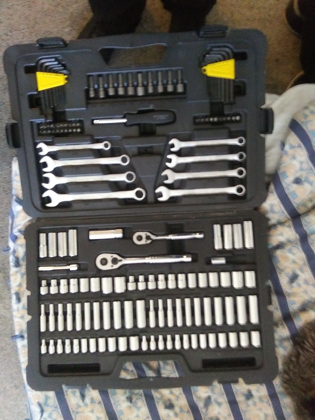 Stanley Mechanics Tool Set, 145 Pieces